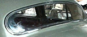 Jaguar Mk1 Rear Window Chrome Trim   Clip Surround 1955/59 Rare Item