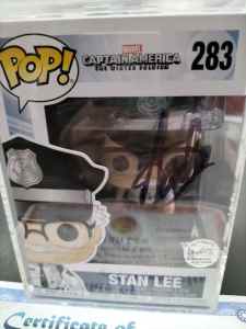Funko pop Marvel Captain America Stan Lee **WAS $595 NOW $550**