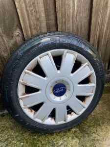 Free spare tyre from Ford Fiesta