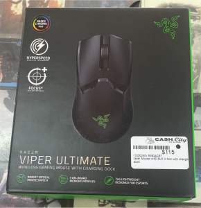 Razer Viper Ultimate Wireless Gaming mouse/Charging dock Rc30