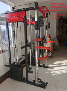 new Model J009S functional trainer smith machine 150kg combined weight