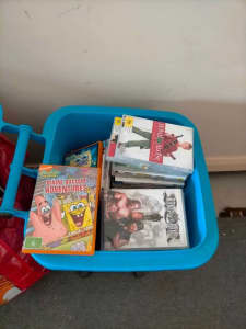 Mixed dvds - kids, wrestling, drama, action, comedy