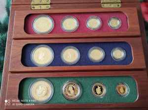 Gold Coin Set Proof Perth Mint Nugget Series Bicentenary Collection