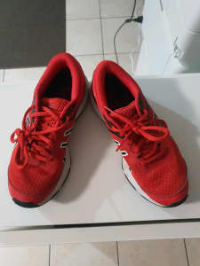 Red boys nike shoes size euro 36 us 4 good condition worn twice