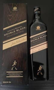 Johnnie Walker Double Black Scotch Whisky 700ml - Empty - Pls open ad