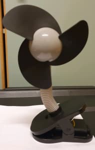Small clip on fan for pram