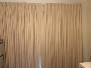 Neutral block out curtains