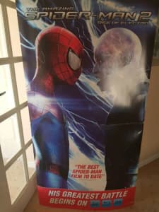 The Amazing Spider-Man 2 Cardboard Advertising