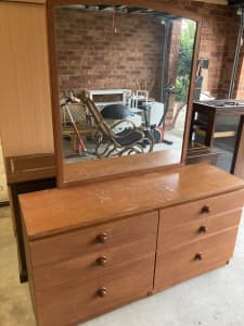Chiswell dresser with mirror