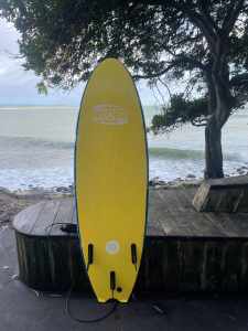 Foam surfboard 6 feets