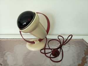 VINTAGE PHILIPS INFRAPHIL LAMP WITH RED LIGHT