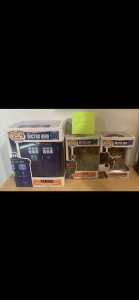 Funko PoPs DR WHO Dr Who (4th Doctor) Tardis K-9