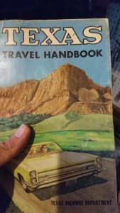 Texas Travel handbook from 1968 - Texas travel department