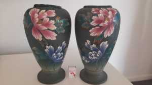 2 x Antique English Vases