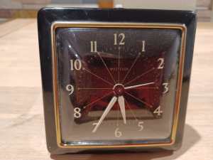 Vintage Westclox mechanical alarm clock Made in Scotland