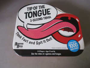 BRAND NEW UNOPENED TIP OF THE TONGUE 2 SECOND TRIVIA PARTY GAME IN BOX