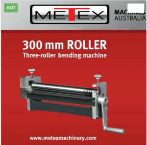SHEET METAL ROLLER 300mm Metex Metal Pinch Rolls C/Rolling Part: RB30