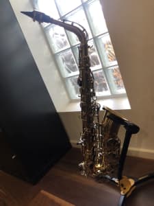 Yamaha alto saxophone YAS26ID student model with accessories
