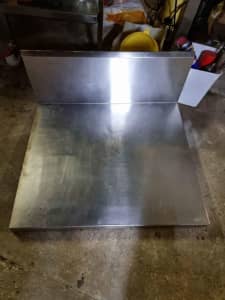 Stainless steel bench top / table top marine grade 316 SS
