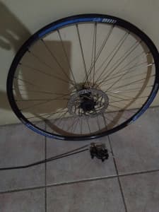 used 26 front bike wheel with disc brake 