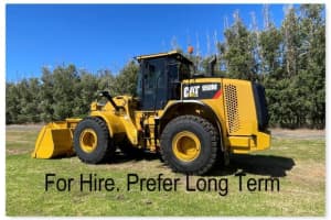 For dry hire Cat 950M loader. 