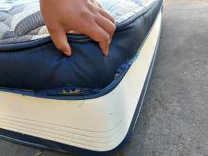 *Delivery available* King size pillow top mattress