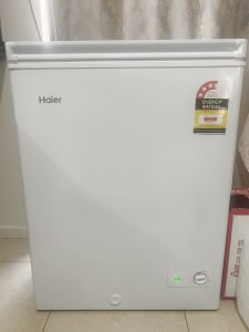 Haier White Chest Freezer 170L