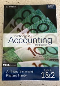 VCE 1&2 Accounting Cambridge 3rd Edition