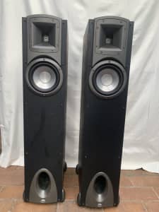 klipsch synergy f1 floorstander speakers