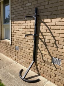 Bicycle stand wall mount