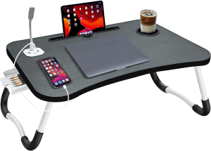 Folding Bed Table Tray