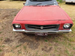 1972 HOLDEN KINGSWOOD 3 SP MANUAL UTILITY, 3 seats HQ