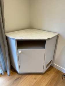 TV stand/corner table with cabinet