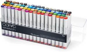 Copic sketch 72pc color SET A brand new never used