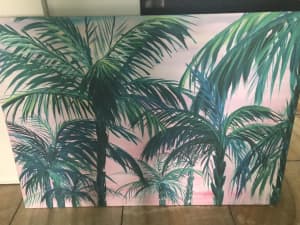 Large printed canvas