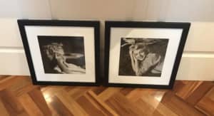 2x Marilyn Monroe Framed Prints