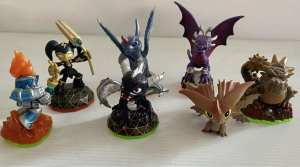 Lot Skylander Figures Dragon etc