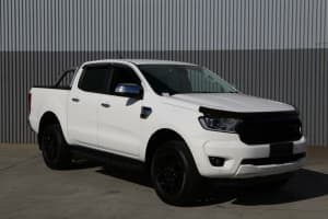 2021 Ford Ranger PX MkIII MY21.25 XLT Pick-up Double Cab 4dr Spts Auto 6sp, 4 White Automatic