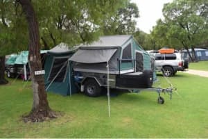 2013 Outback Camper Trailer with 14 Foot Tent