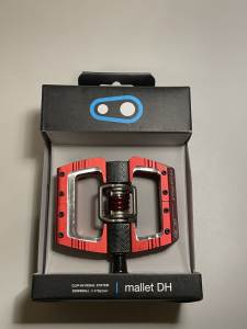 Crankbrothers Mallet DH Pedals Red