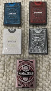 NIB Star Wars Playing Cards with Special Editions