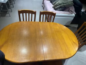 Wanted: Genuine Timber Dining Table