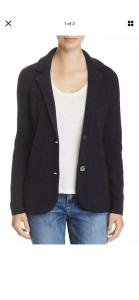 C By Bloomingdale’s Cashmere Sweater Blazer XS 6/8/10 NWT $355