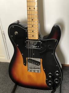 Squier by Fender with Fender Mustang amp