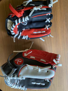 Rawlings Baseball / T-ball mitts