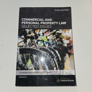 Commercial and Personal Property Law - Selected Issues 3rd Edition Com
