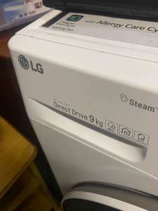 LG Series 5 9kg Front Load Washing Machine with Steam