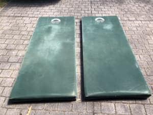Two single camping mattresses 