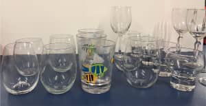 Drinking Glasses Wine Glasses & Water Tumblers Assorted