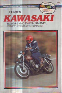 KAWASAKI KZ400 KZ440 1974 -83 WORKSHOP SERVICE REPAIR MANUAL